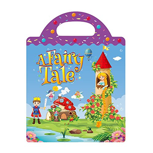 Reusable Sticker Book for Kids, Fairy Stickers Educational Learning Toys Travel Stickers Activity Books for Toddler Girls Boys Age 3+ Birthday Gifts | Amazon (US)