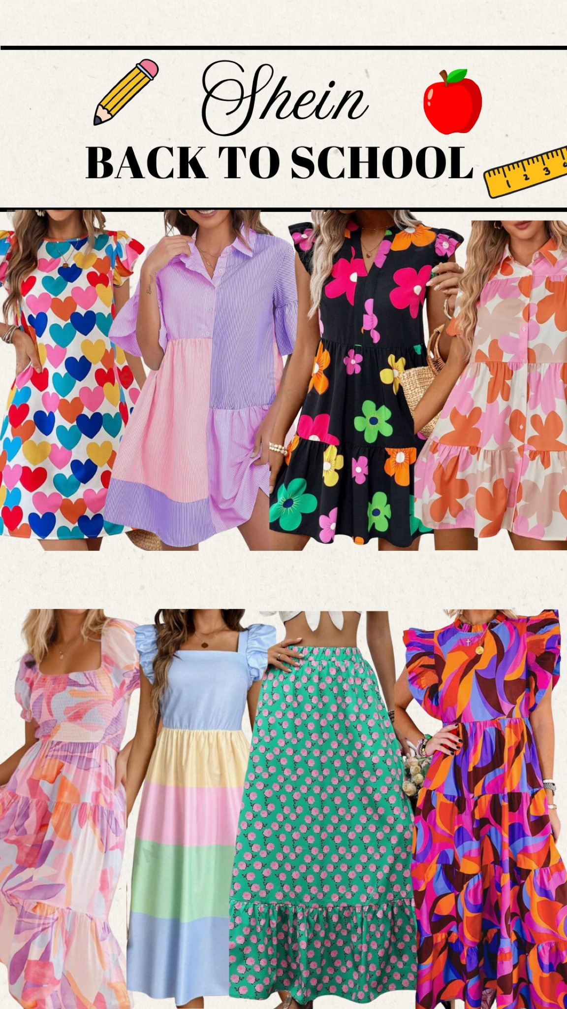 SHEIN back to school teacher outfits 

#LTKBacktoSchool #LTKFindsUnder50 #LTKStyleTip