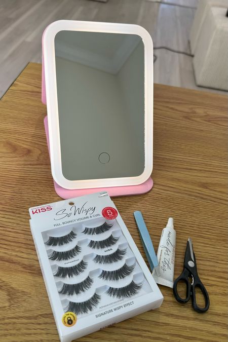If you’re traveling soon, you need this portable mirror! It folds right up, has 3 light settings and is super lightweight!! I just used it to do my diy eyelashes and loved it! And this is the best glue to do diy lash extensions!!! 

#LTKBeauty #LTKFindsUnder50 #LTKFindsUnder100