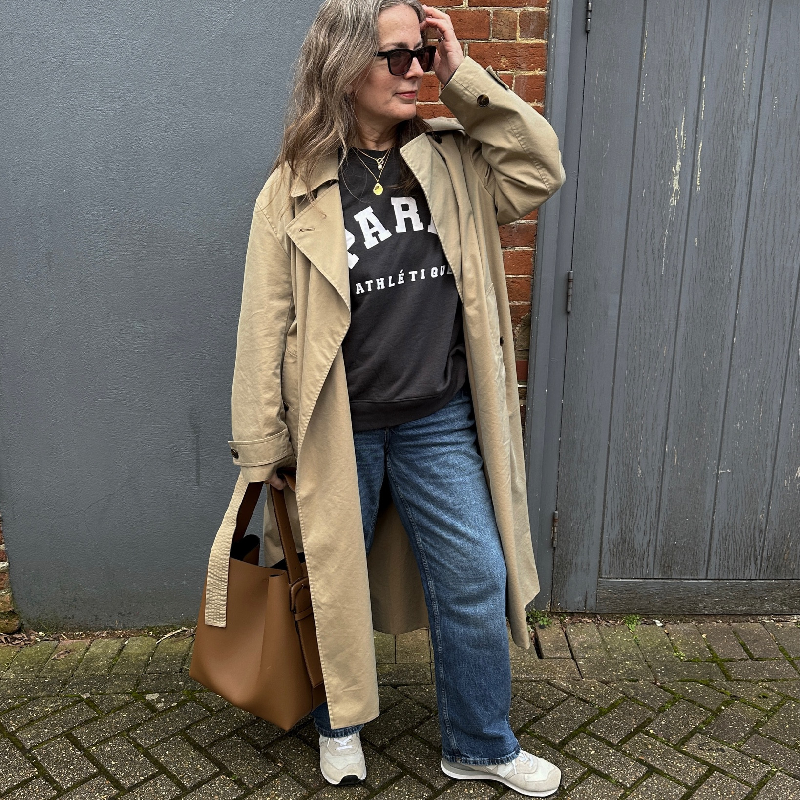 Weekend brunch date outfit… and still layering up under the trench! 🧥

#LTKSeasonal #LTKeurope #LTKover40