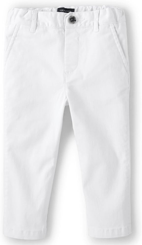 The Children's Place Baby Boys' and Toddler Stretch Skinny Chino Pants | Amazon (US)