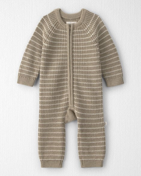 Baby Organic Cotton Sweater Knit Jumpsuit - Little Planet | Carter's | Carter's Inc