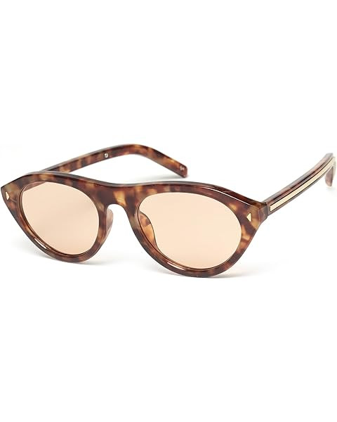 VANLINKER Retro Small Oval Sunglasses for Women Men Trendy Narrow Round Cateye Shades VL9915 | Amazon (US)