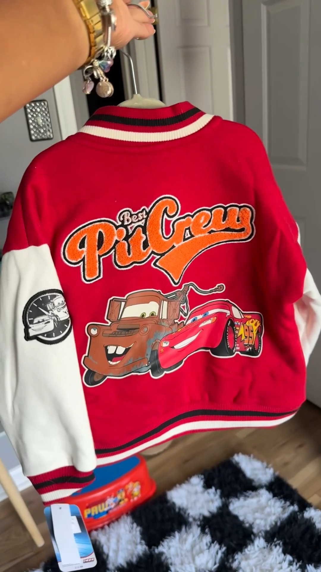 Cars Boy’s Varsity Jacket 😍

Walmart Fall
Boy’s Jacket
Toddler 
Lightning McQueen Towmater

#LTKSeasonal #LTKKids #LTKFamily