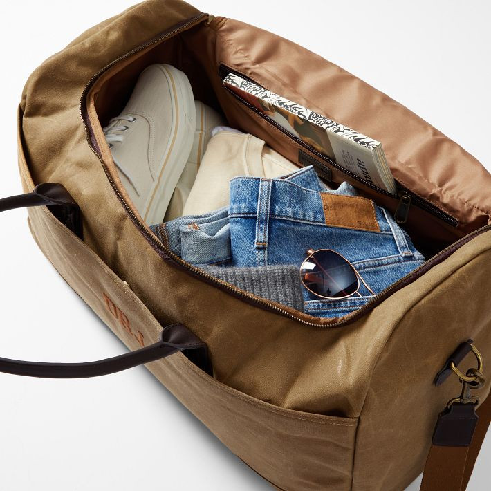 Jack Waxed Canvas Overnighter | Mark and Graham