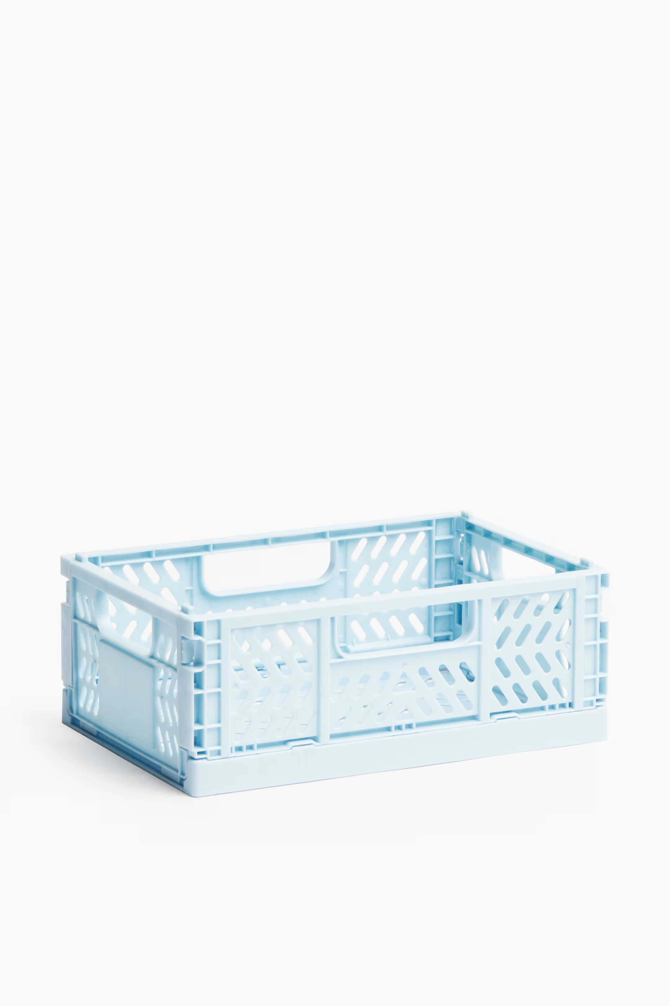 Foldable Storage Crate - Light blue - Home All | H&M US | H&M (US + CA)