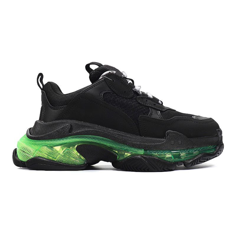 2024 triple s men women designer casual shoes platform sneakers clear sole black white grey red p... | DHGate