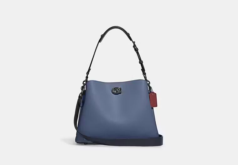 COACH® | Willow Shoulder Bag In Colorblock | Coach (US)