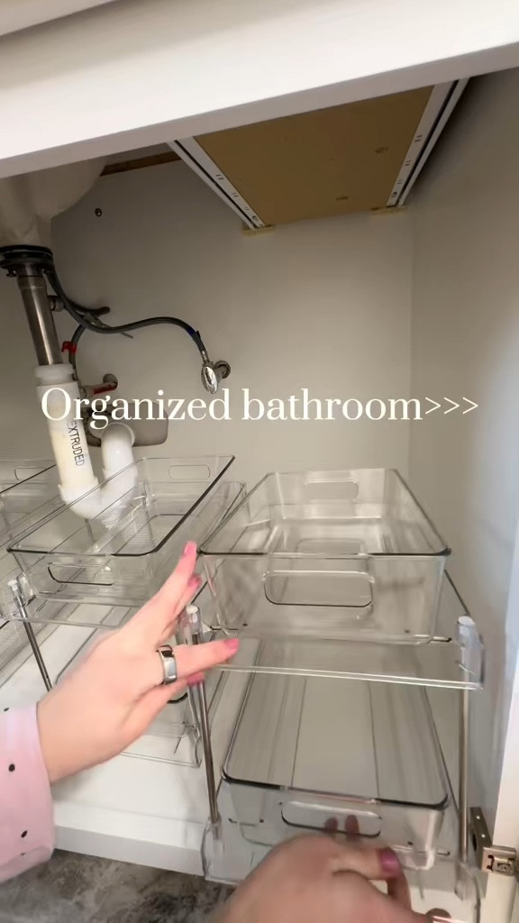 Organize with me🥰 these organizers are great for organization and tidying up a space. From under sinks to pantry’s these can be put anywhere!

#LTKFamily #LTKFindsUnder50 #LTKHome