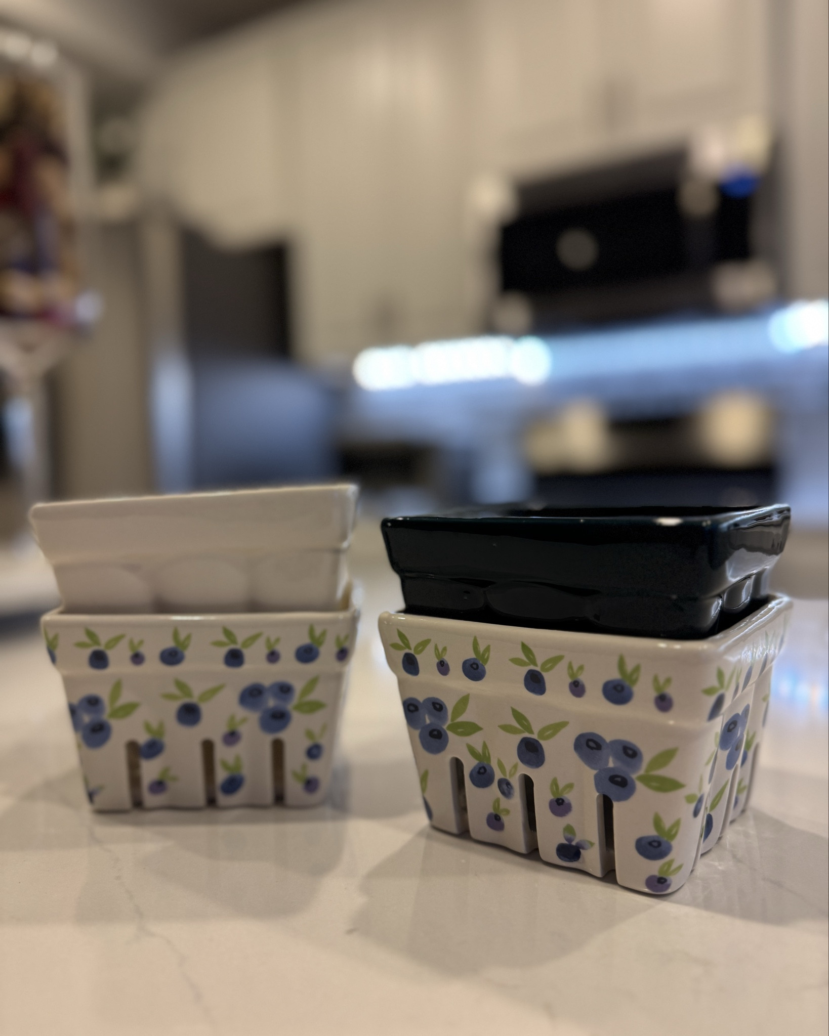 HOW CUTE ARE THESE CERAMIC BERRY BASKETS?!

Im such a sucker for things like this because they look so much better and cleaner in your fridge, rather than those ugly plastic cartons berries usually come in. 

They also have ones with little strawberries painted on them, that I will probably also purchase, but for some reason I thought the painted blueberries were cutest. 🫐 

#LTKFindsUnder50 #LTKHome #LTKSeasonal