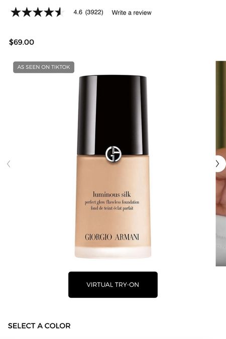 My everyday foundation is currently 30% off with code BF30 usually $69 now $48 