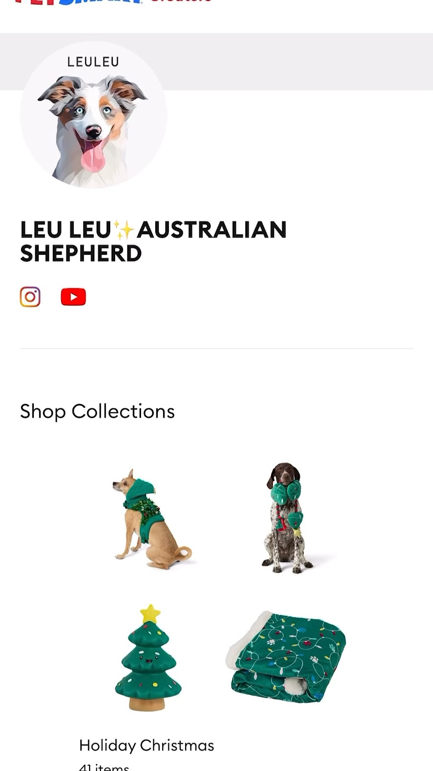 All of our favorite Petsmart Dog toys in time for Christmas !! https://www.petsmartcreators.com/mypage/leuleuaussie

dog toys pets pet xmas gift christmas pup puppy new 

#LTKSeasonal #LTKGiftGuide #LTKHoliday