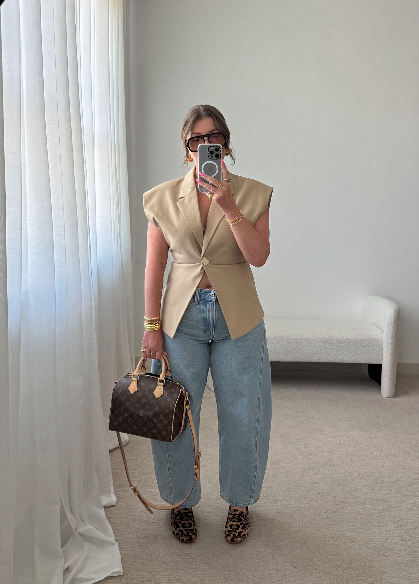 Slim fit barrel jeans are amazing! I’m wearing my true size, 29

Waistcoat runs small, I sized up one to a large and it’s still tight.

Lovingggg these Driver loafers from Rothy’s very comfortable and run true to size

#LTKFindsUnder100 #LTKSeasonal