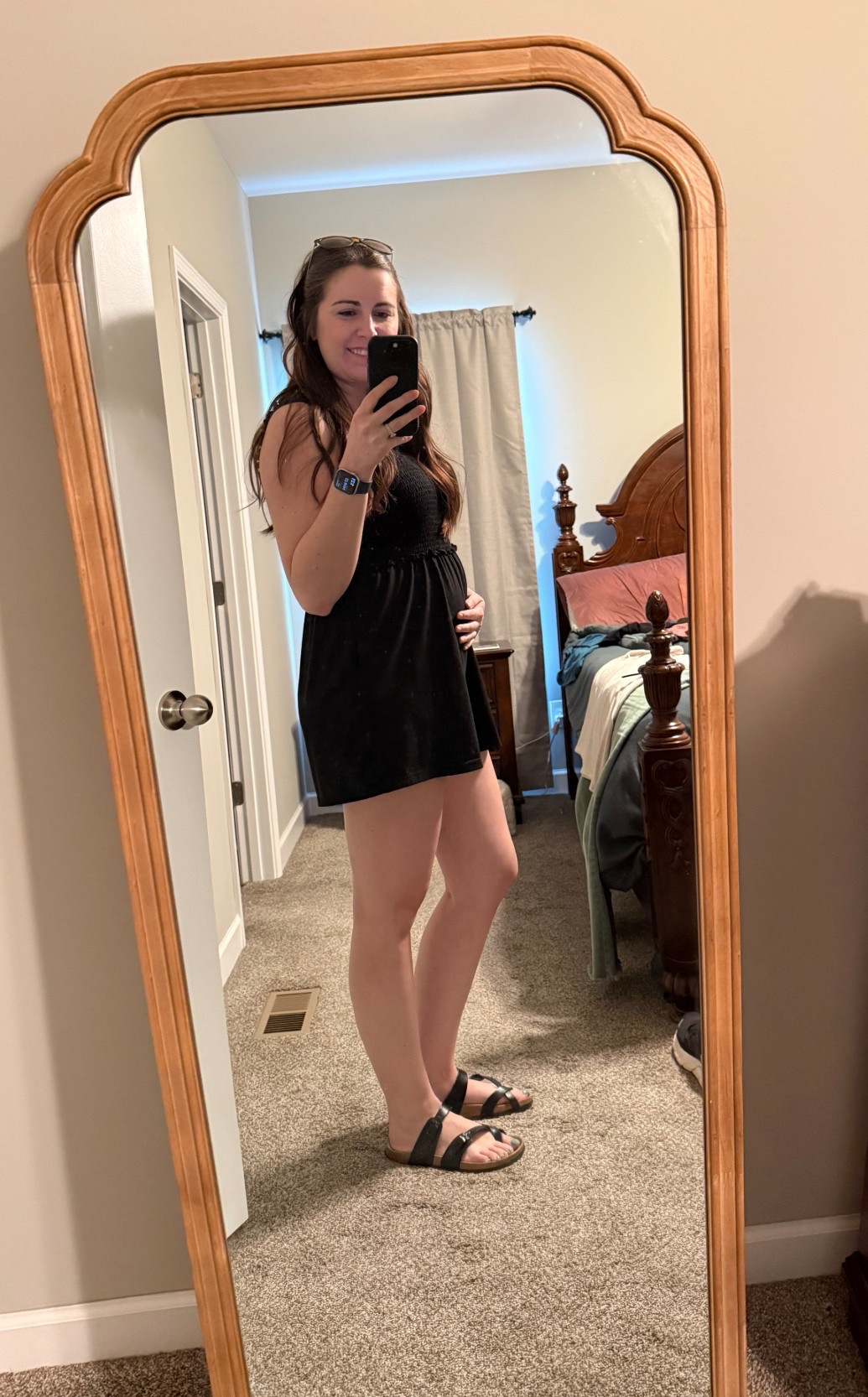 The perfect comfy outfit for a growing belly and warmer temps! ☀️🤰🏻
Maternity clothes, pregnancy, pregnant, first time mom, FTM

#LTKBump #LTKootd