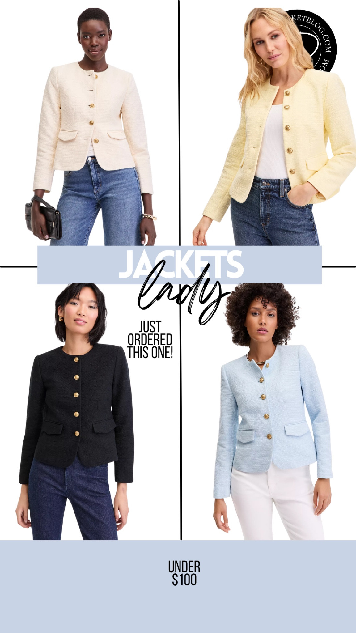 Lady jackets 

Womens business professional workwear and business casual workwear and office outfits midsize outfit midsize style 

#LTKWorkwear #LTKMidsize #LTKSaleAlert