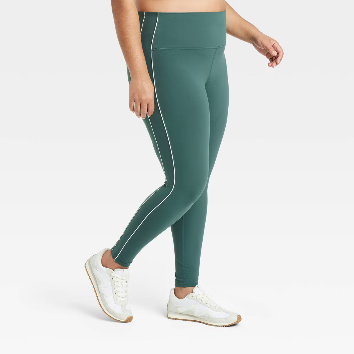 Women's Everyday Soft High-Rise Piped 7/8 Leggings - All In Motion™ | Target
