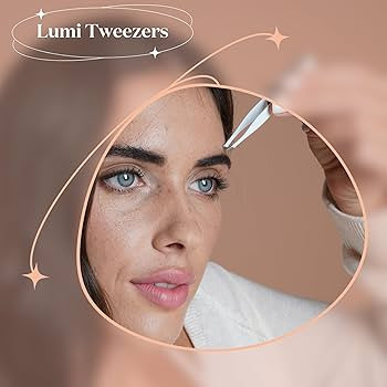 Sensica Lighted Tweezers for Women Facial Hair – LED Light Up Tweezers for Precision Eyebrow Pl... | Amazon (US)