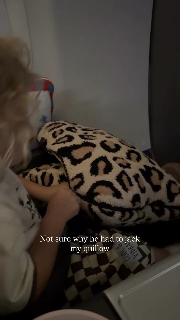 Not sure why he had to jack my quillow