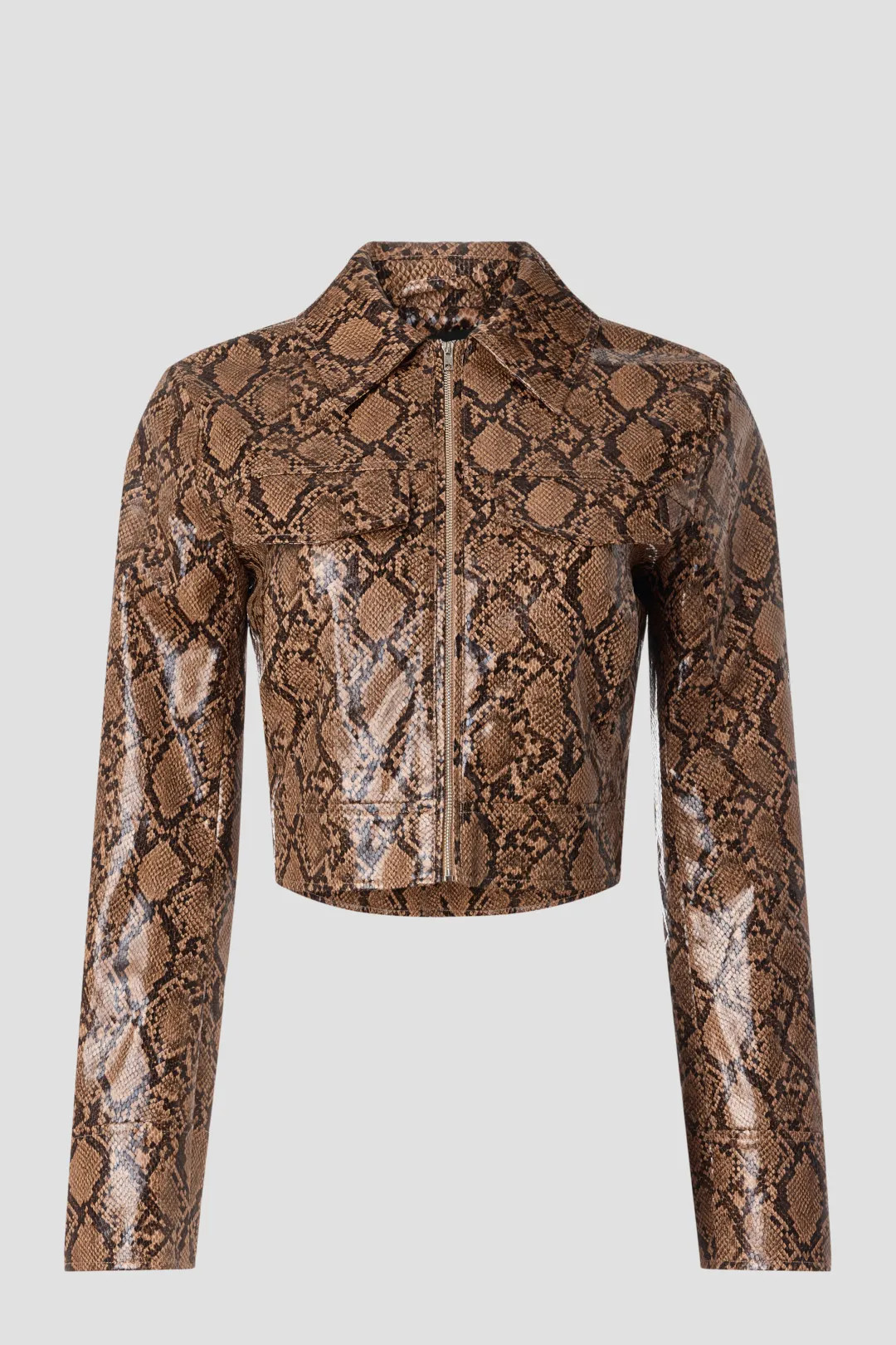 Conda Snakeskin Jacket | Rent the Runway