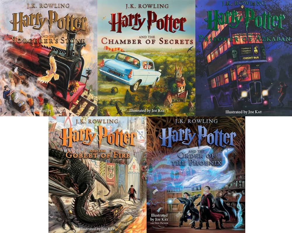 Harry Potter Illustrated Collection 1-5 | Amazon (US)
