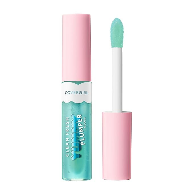 Covergirl Clean Fresh Yummy Gloss, 800 Minter Is Coming, Plumper Gloss, Shiny Gloss, Vegan Formul... | Amazon (US)
