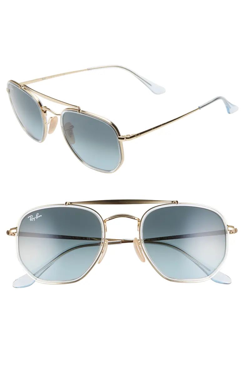 52mm Aviator Sunglasses | Nordstrom