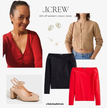 JCrew | Preppy | Classic | Sale!
Soft classic, great quality, basics, wardrobe staples, neutral, Maryjane’s 

#LTKSpringSale #LTKmidsize #LTKsalealert
