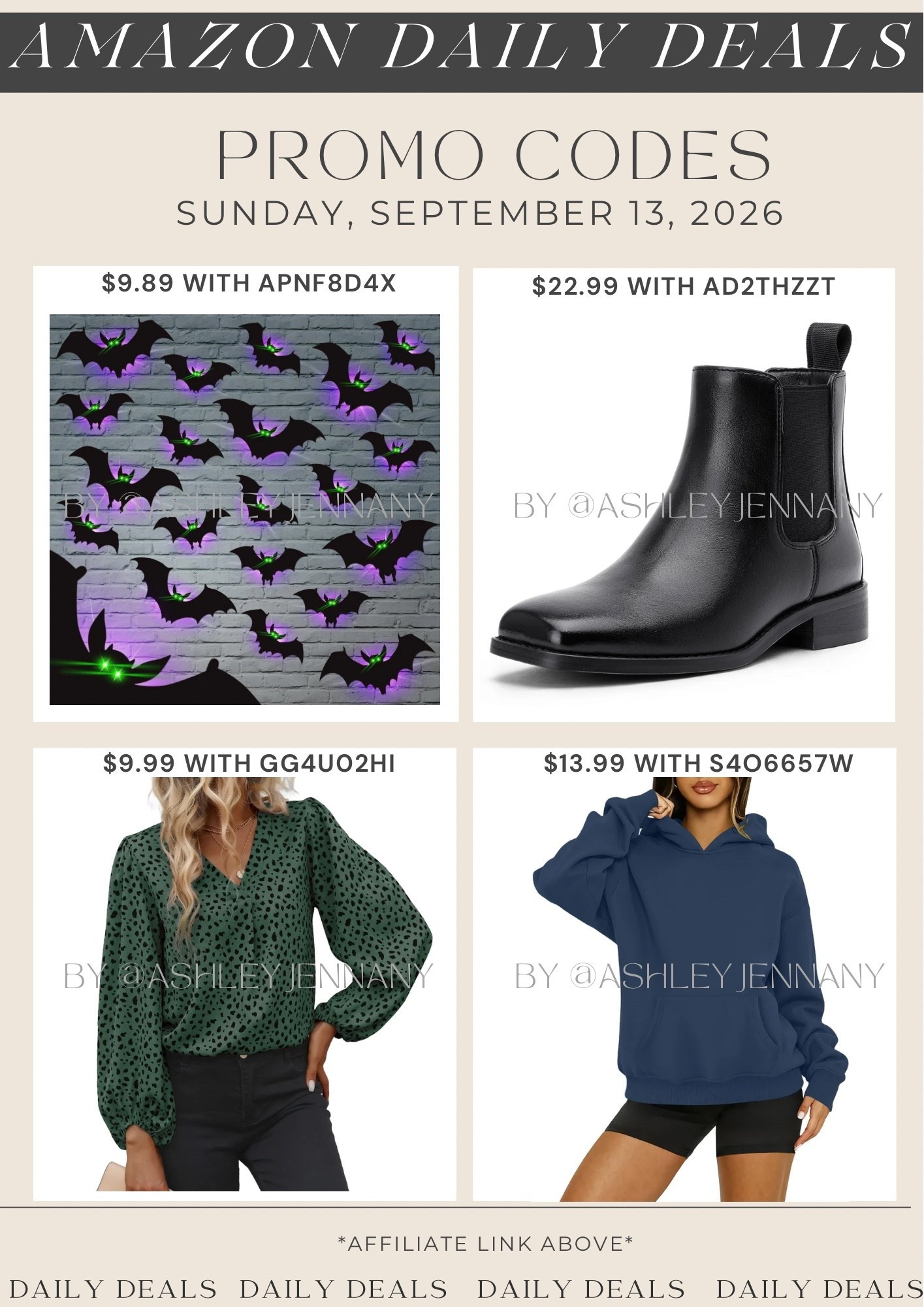 Amazon deals

#LTKSeasonal #LTKSaleAlert #LTKMidsize