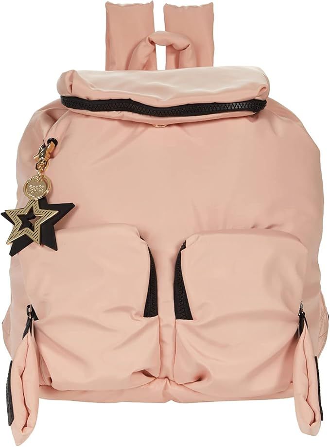 See by Chloe Joyrider Nylon Backpack Peachy Pink One Size | Amazon (US)