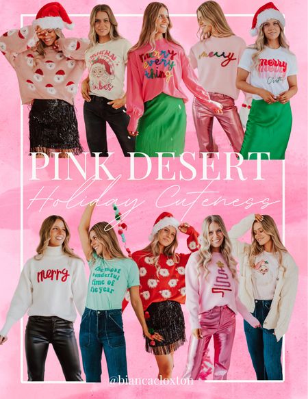 Holiday Styles |\ Pink Desert 

Christmas, holiday, sweater, ugly Christmas sweater, tinsel, tee, graphic tee, merry, festive, boutique, Santa


#LTKSeasonal #LTKmidsize #LTKHoliday
