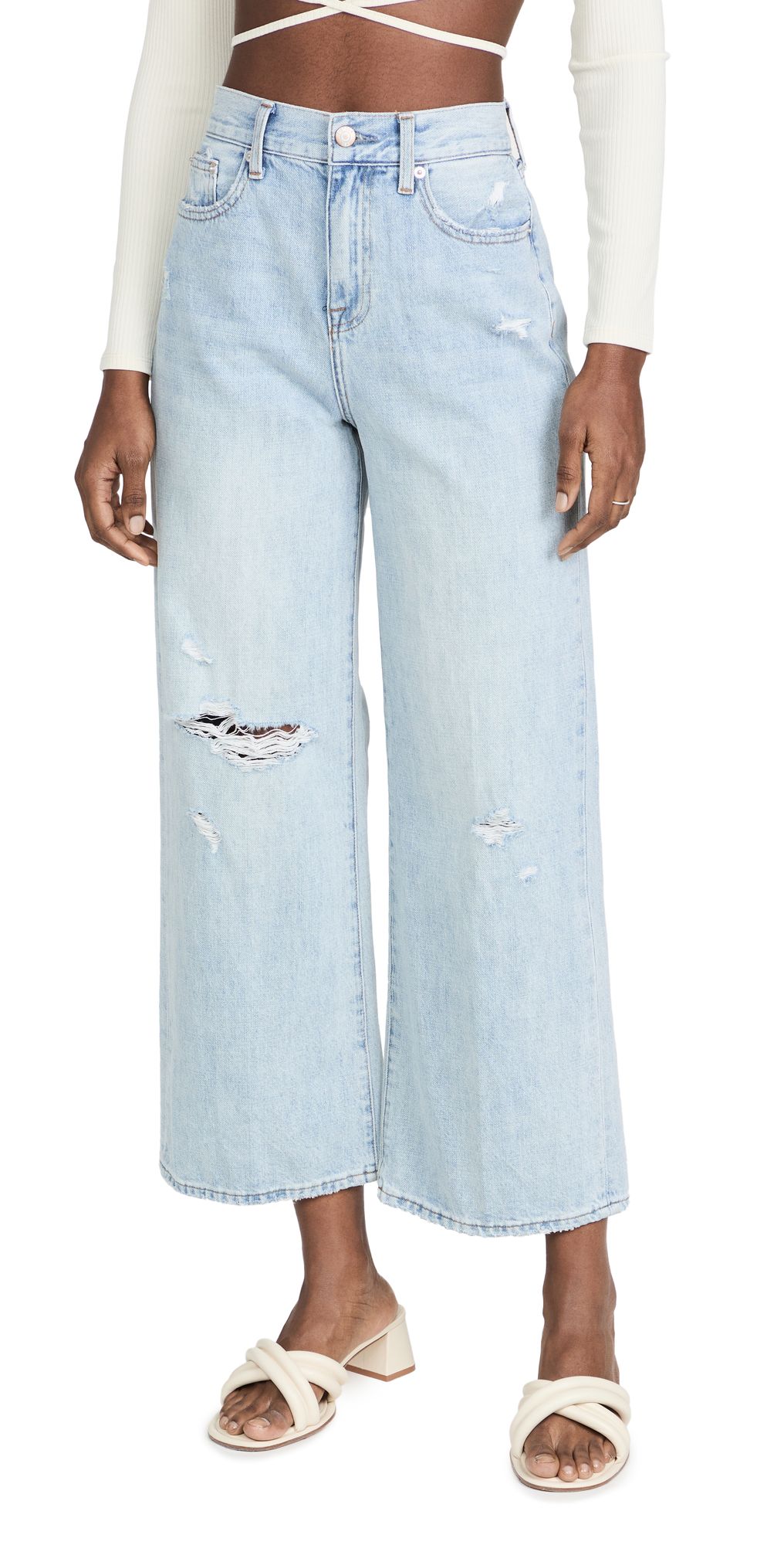 Pistola Denim Loretta High Rise Wide Leg Jeans | Shopbop