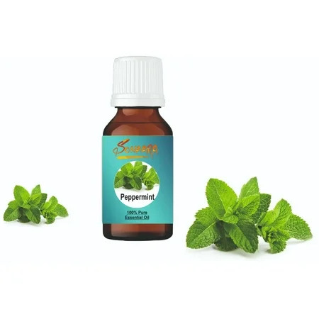 Peppermint Essential Oil Pure and Natural for Steaming Hair Skin | Walmart (US)