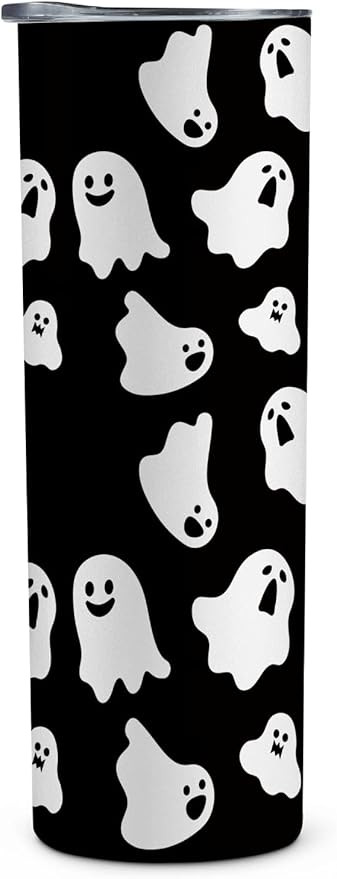 Onebttl Halloween Gifts for Women Adults, 20oz Halloween Themed Skinny Tumbler, Funny Gifts for H... | Amazon (US)