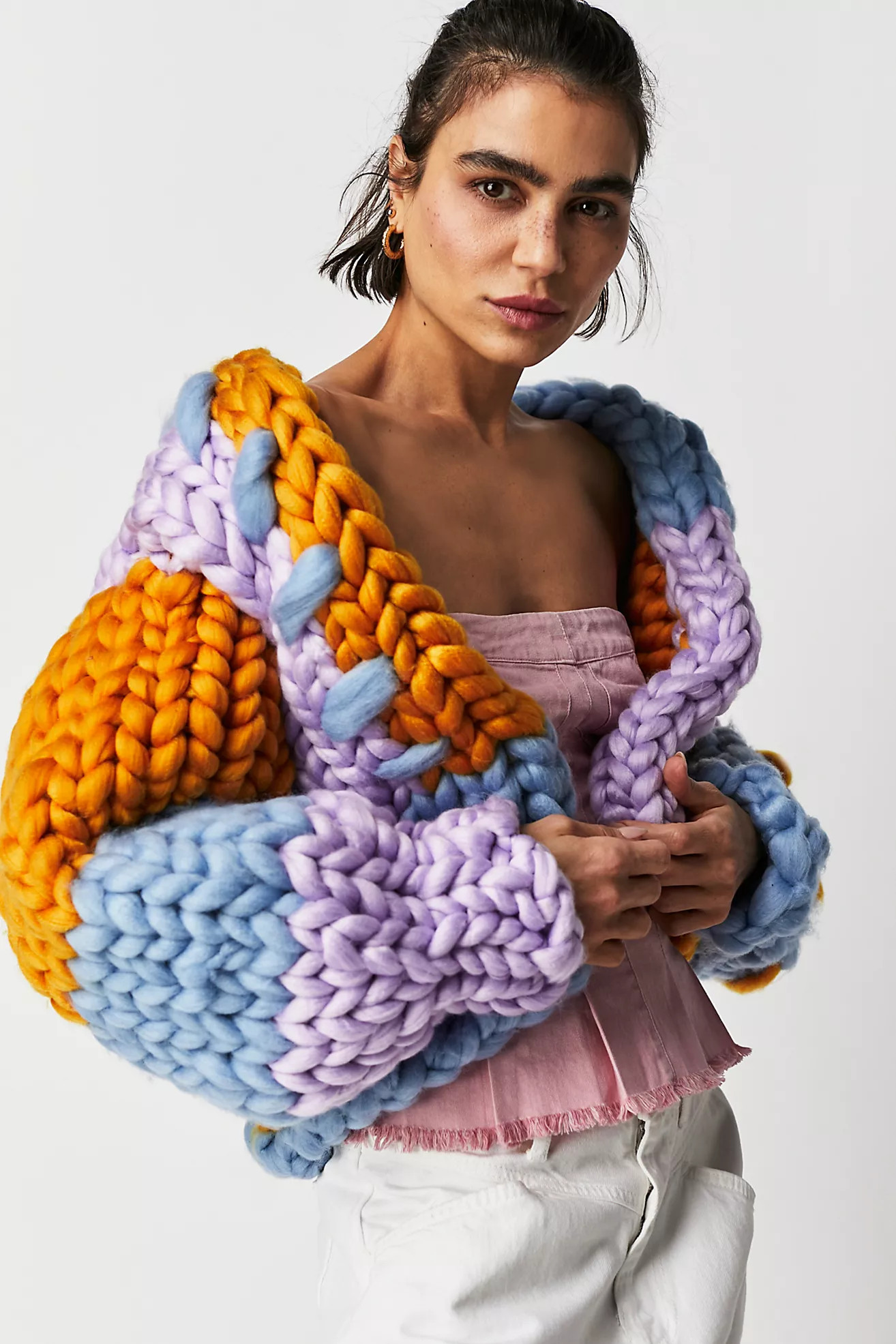 Hope Macaulay Thea Colossal Knit Jacket | Free People (Global - UK&FR Excluded)