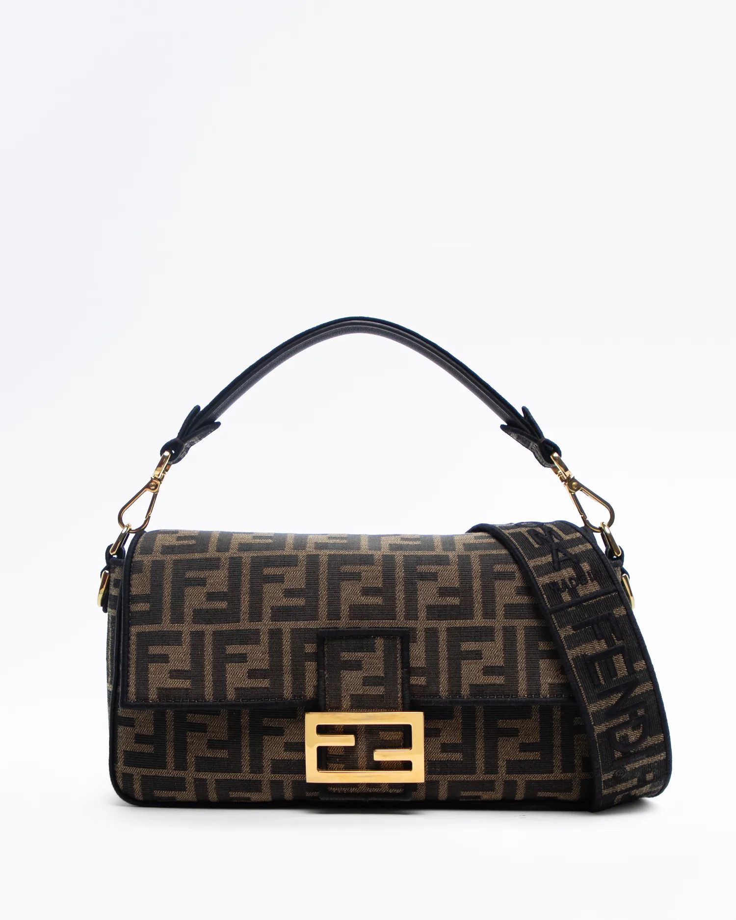 Roma Amor FF Medium Baguette Bag | Vivrelle