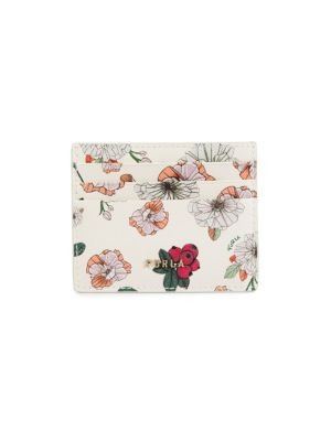 Floral Leather Card Case | Saks Fifth Avenue OFF 5TH