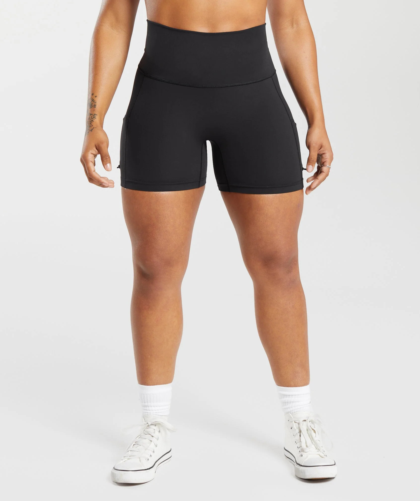 Gymshark Legacy Tight Shorts - Black | Gymshark (Global)