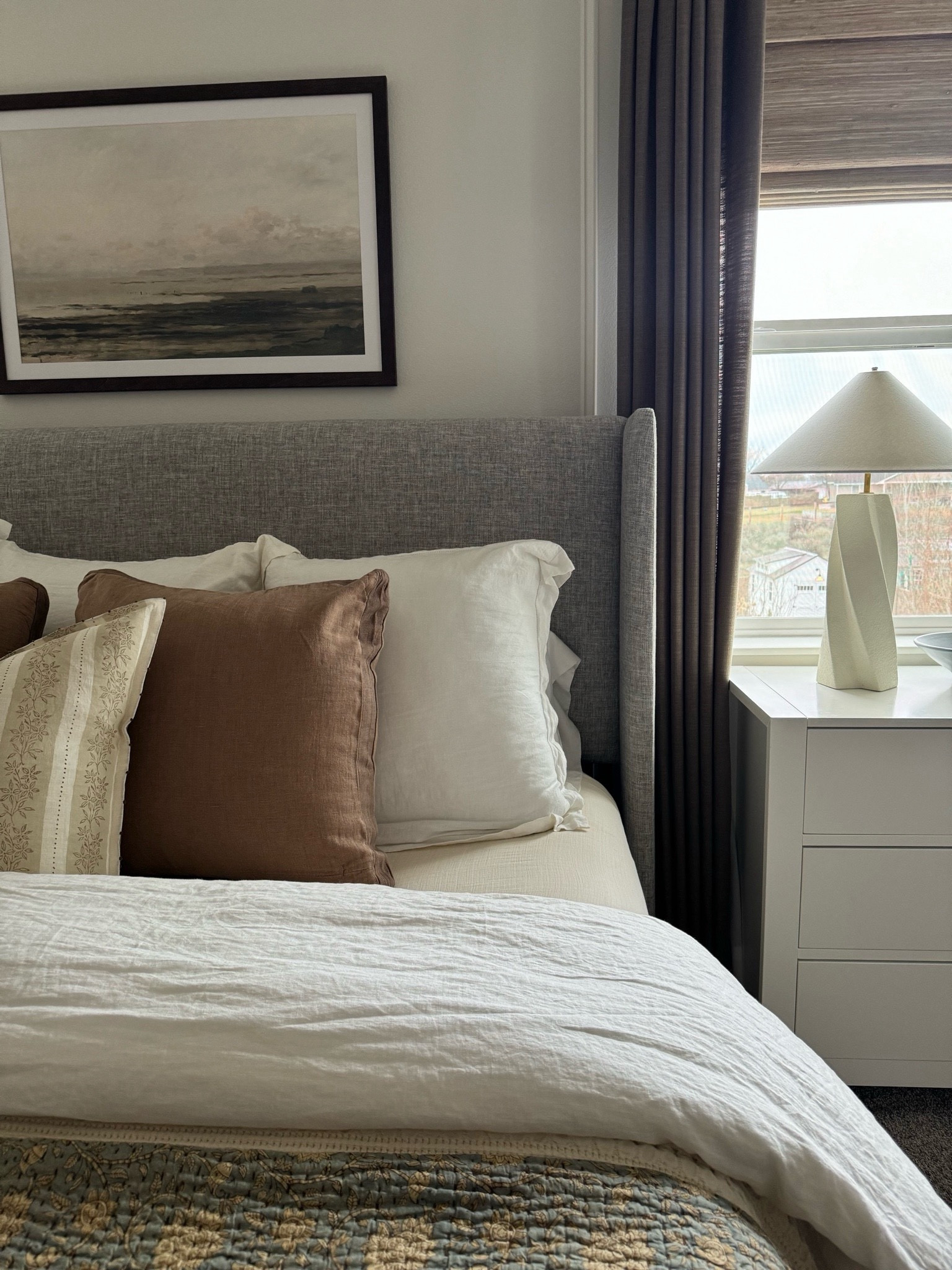 Primary bedroom bedding update! These pieces are ones that will last!  I changed out the pillows and blankets to give my bedroom a fresh take on spring! Use my code: CINDYCLARKINTERIORS for 10% off $100 or more on the McGee and Co pieces! 

#LTKstyletip #LTKhome