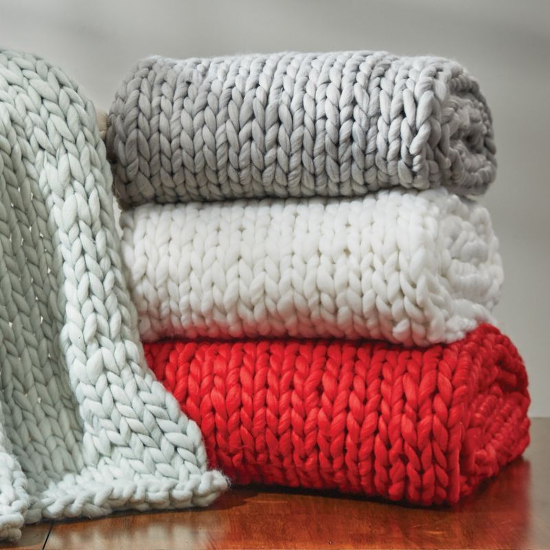 Park Designs Chunky Knit Throw - White | Target