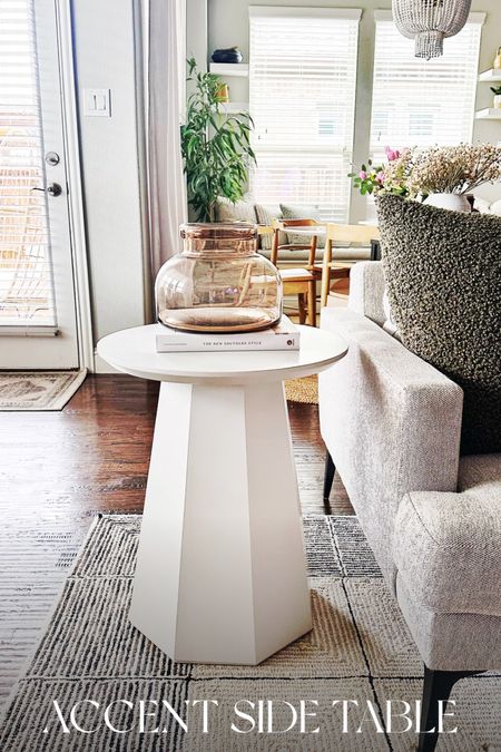 I love the high-end look of this affordable accent table! 

#LTKhome #LTKMostLoved #LTKstyletip