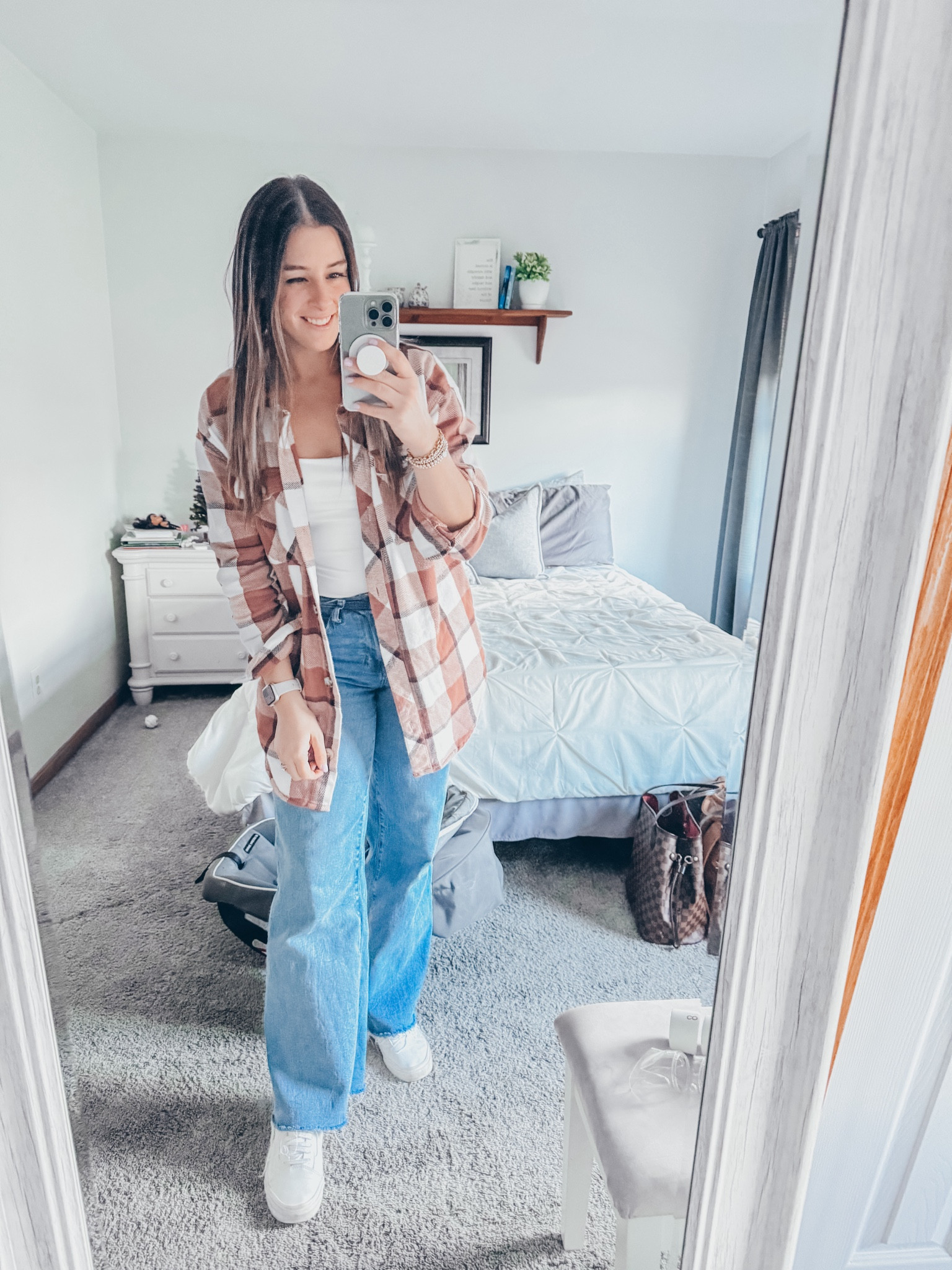 Casual style  // holiday style // shacket // bodysuit style 

#LTKstyletip #LTKHoliday #LTKfindsunder50