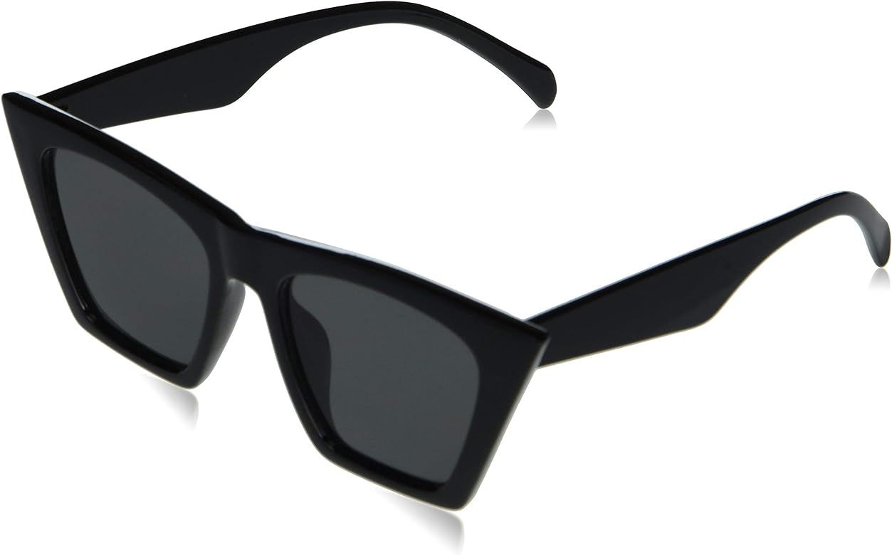 FEISEDY Vintage Square Cat Eye Sunglasses Women Trendy Cateye Sunglasses B2473 | Amazon (US)
