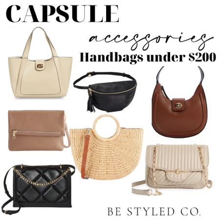 Handbags under $200 : purses under $200 / affordable purses 

#LTKFind #LTKunder100 #LTKitbag