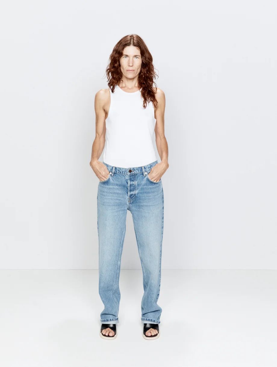 31" Dad organic-cotton boyfriend jeans | Raey | Matches (UK)