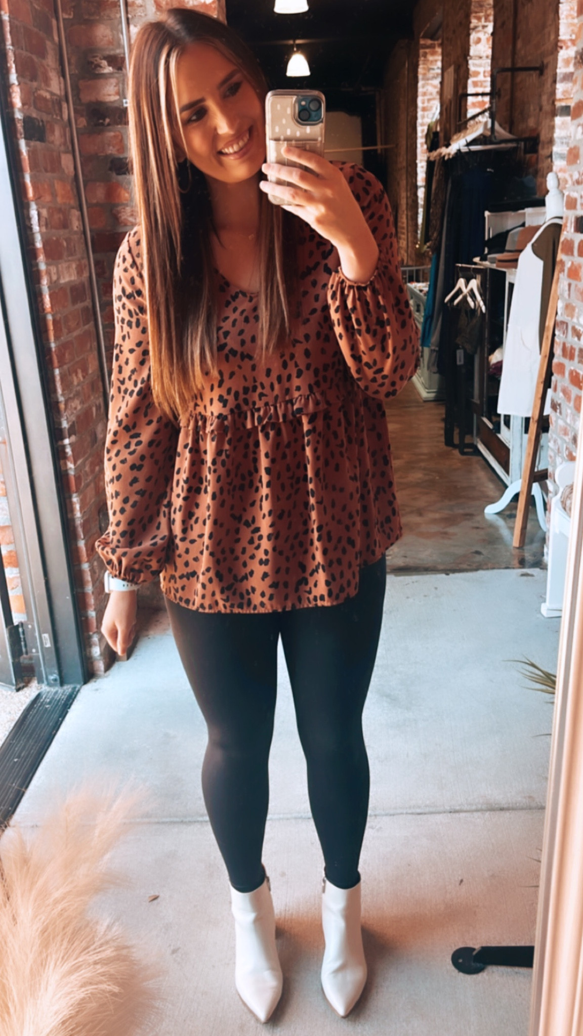 Top: Hollis Haven Boutique
Leggings: Pink Lilly Boutique
Booties: Target
*booties are soldout at Target so I linked a similar pair that are even cuter!

#LTKfit #LTKSeasonal #LTKunder50