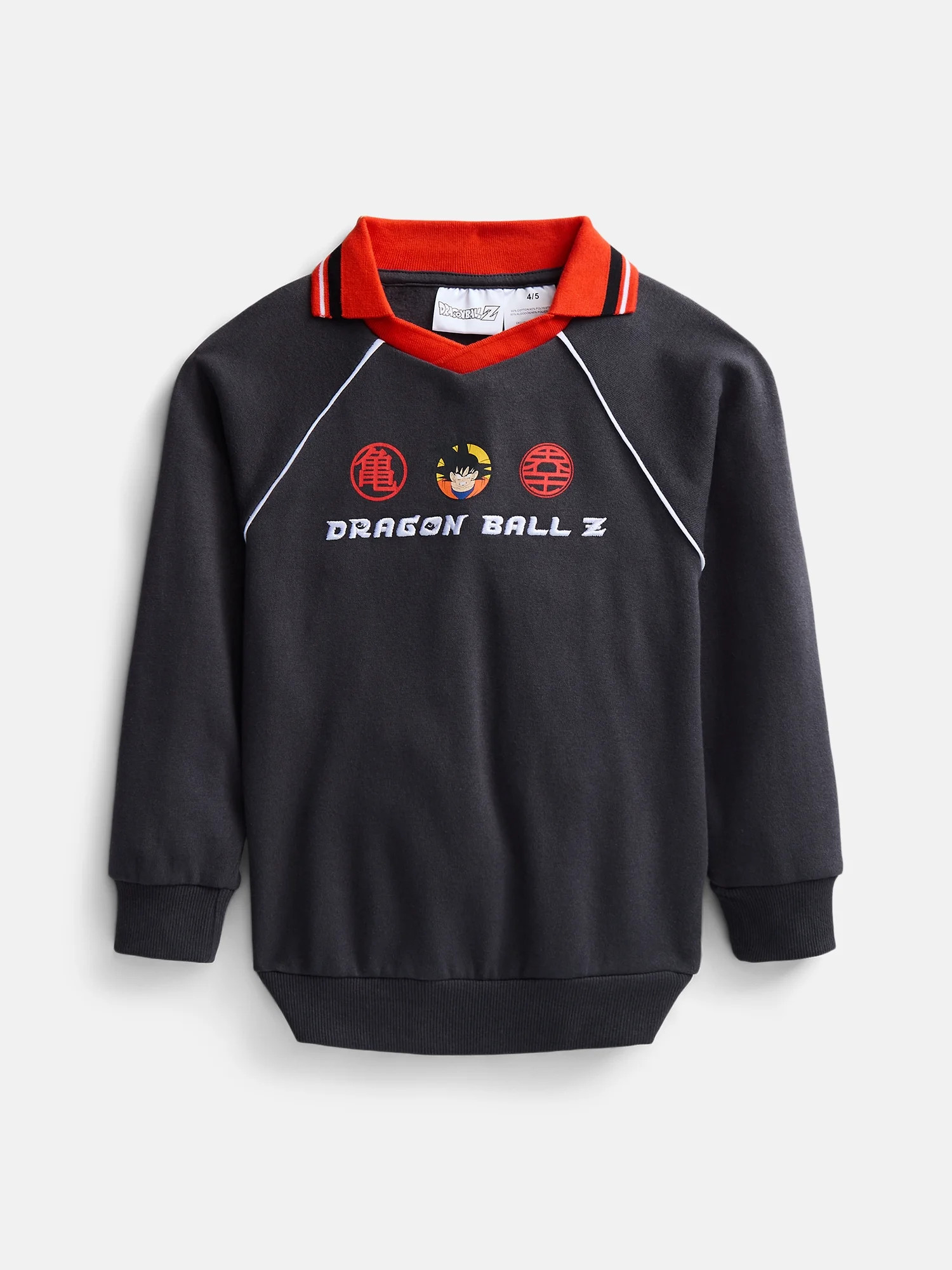 Dragon Ball Z Boys Fleece Polo with Long Sleeves, Size 4-18 - Walmart.com | Walmart (US)