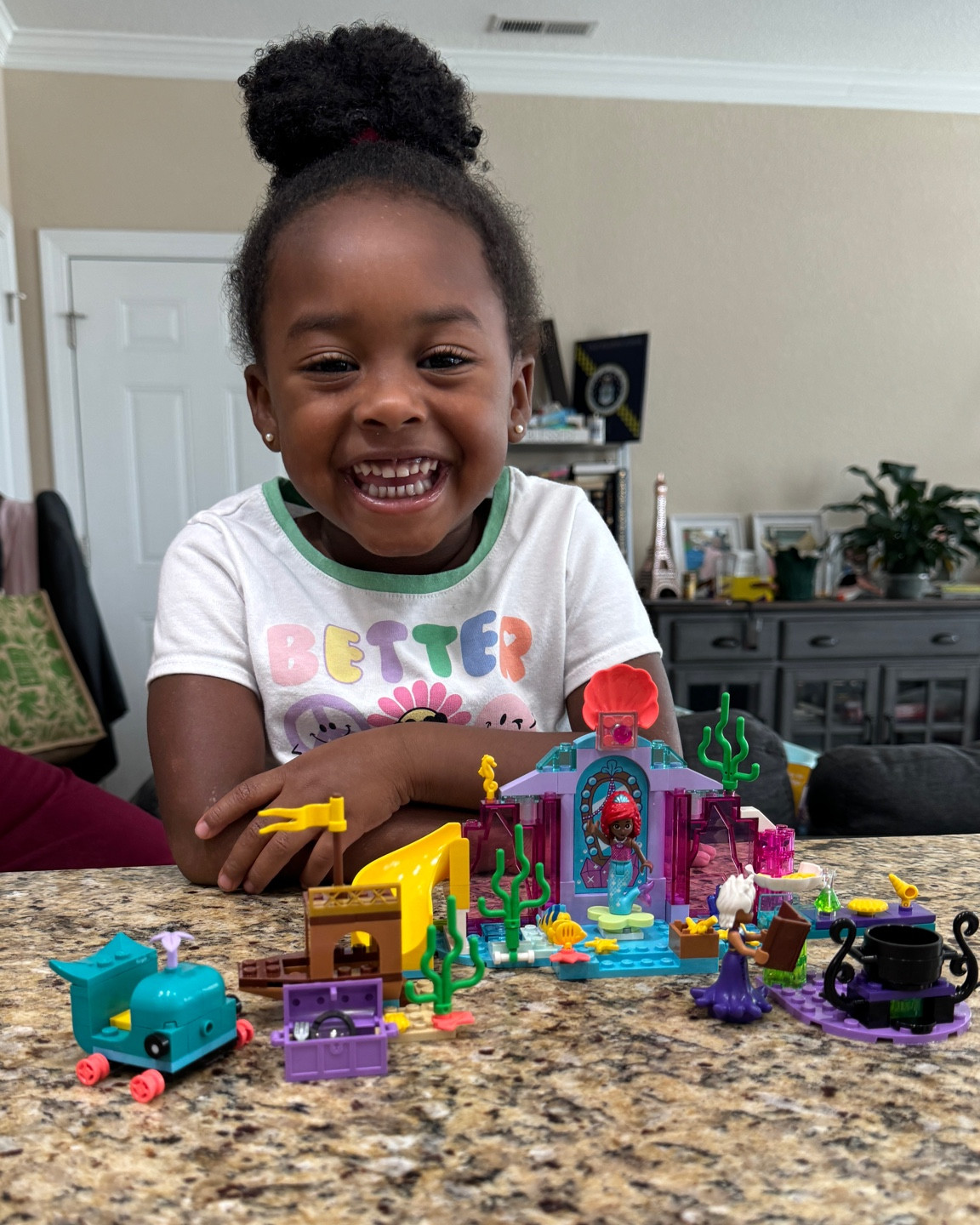 We loved doing this Ariel Lego set together! This is a great screen free activity to do with your kids! This would also be a great kid birthday or Christmas gift 

#LTKFamily #LTKKids #LTKFindsUnder50
