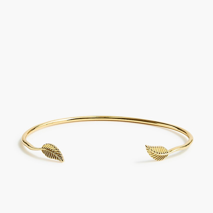 Leafy cuff bracelet | J.Crew Factory
