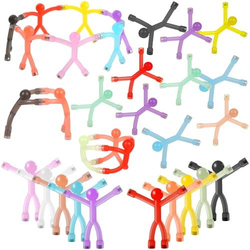 60 Pcs Magnetic-Toys-Men-People, Magnets for Kids Travel Toys, for Refrigerator Magnets, Office, Whiteboard Decoration | Amazon (US)