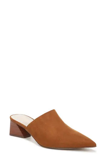 Franco Sarto Remilia Pointed Toe Mule in Saddle Brown at Nordstrom Rack, Size 9.5 | Nordstrom Rack